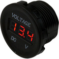 Sea-Dog Round Voltage Meter - 6V-30V 421615-1